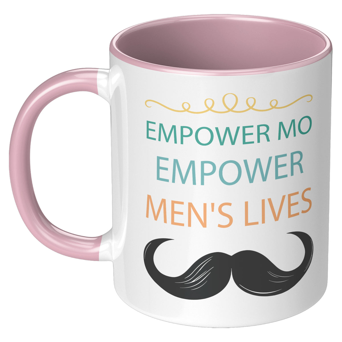 11OZ Movember MUG Empower MO Empower Men's Lives Right Handed