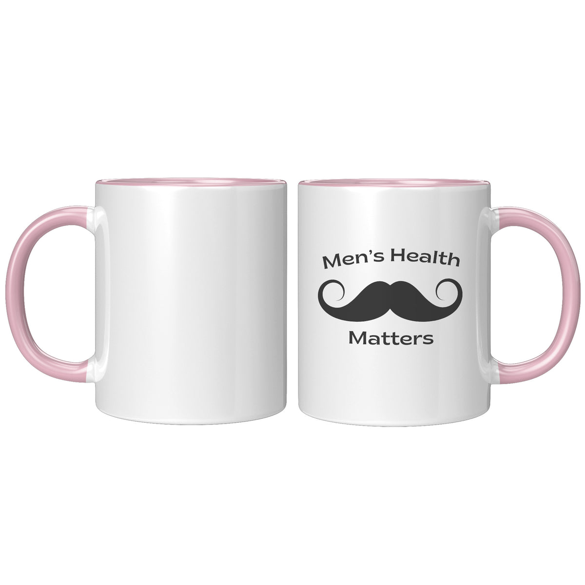 11oz Accent Mug Movember Men's Health Matters Right-Handed