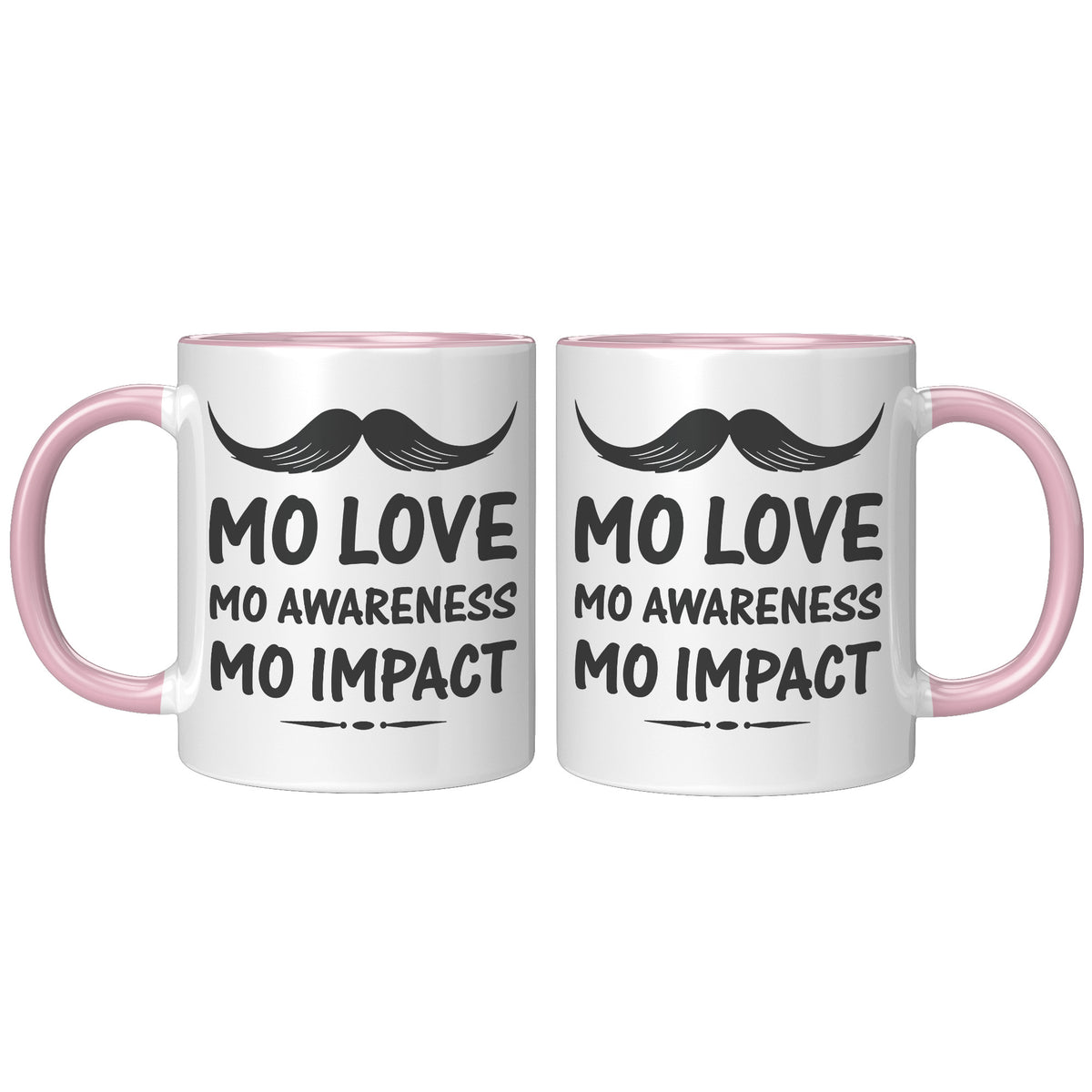 11oz Accent Mug Movember Mo Love Mo Awareness Mo Impact Both Side
