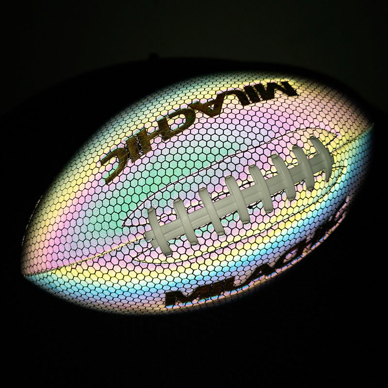 Luminous Fluorescent Reflective Football @emporiumdiscounts