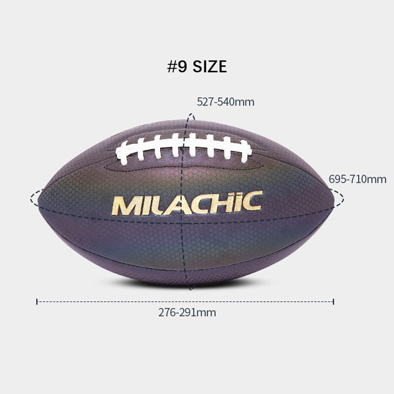 Luminous Fluorescent Reflective Football @emporiumdiscounts