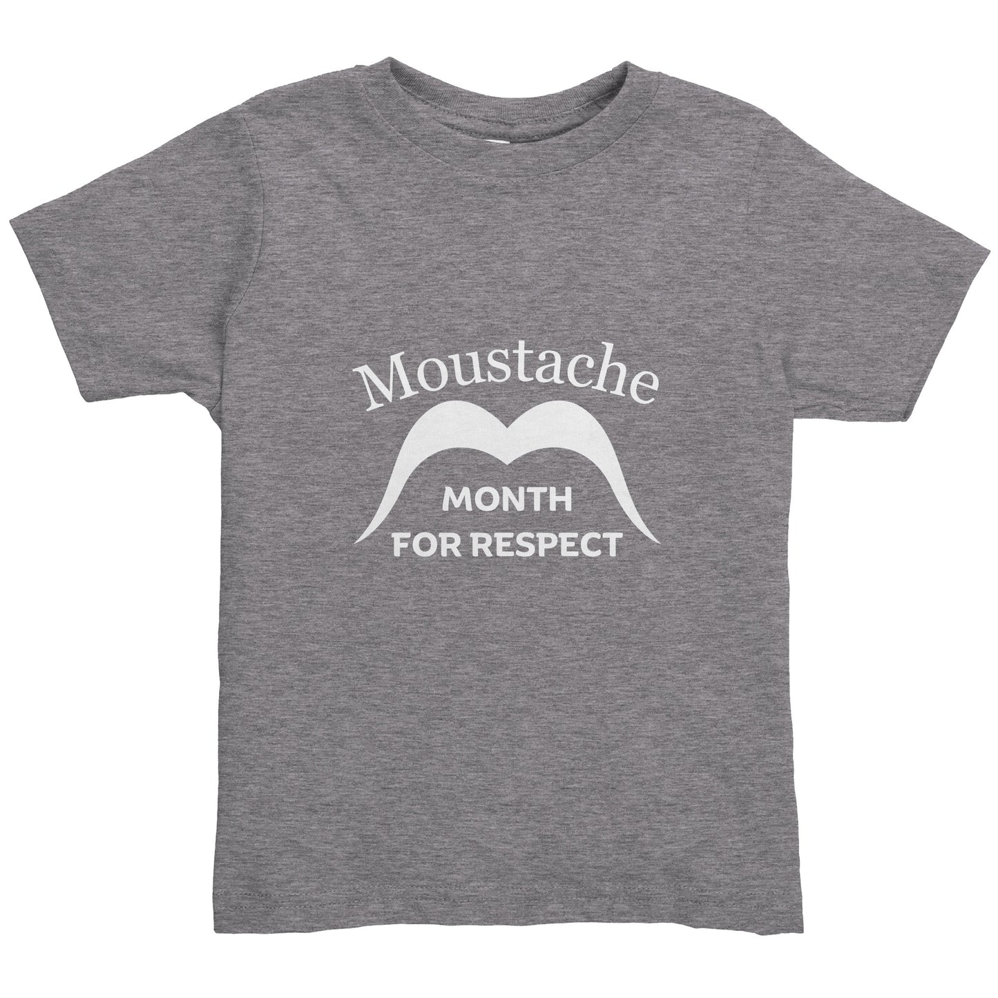 Rabbit Skins Toddler Shirt Front Movember Month Of Respect