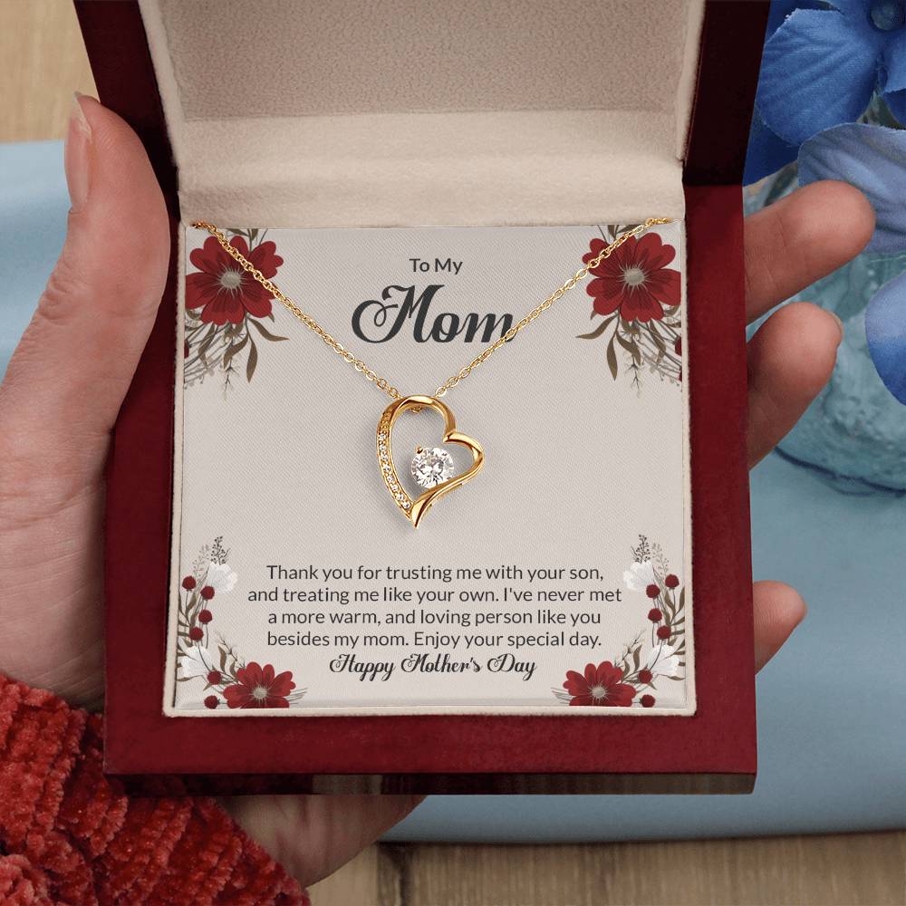 Happy Mother's Day Forever Love Necklace
