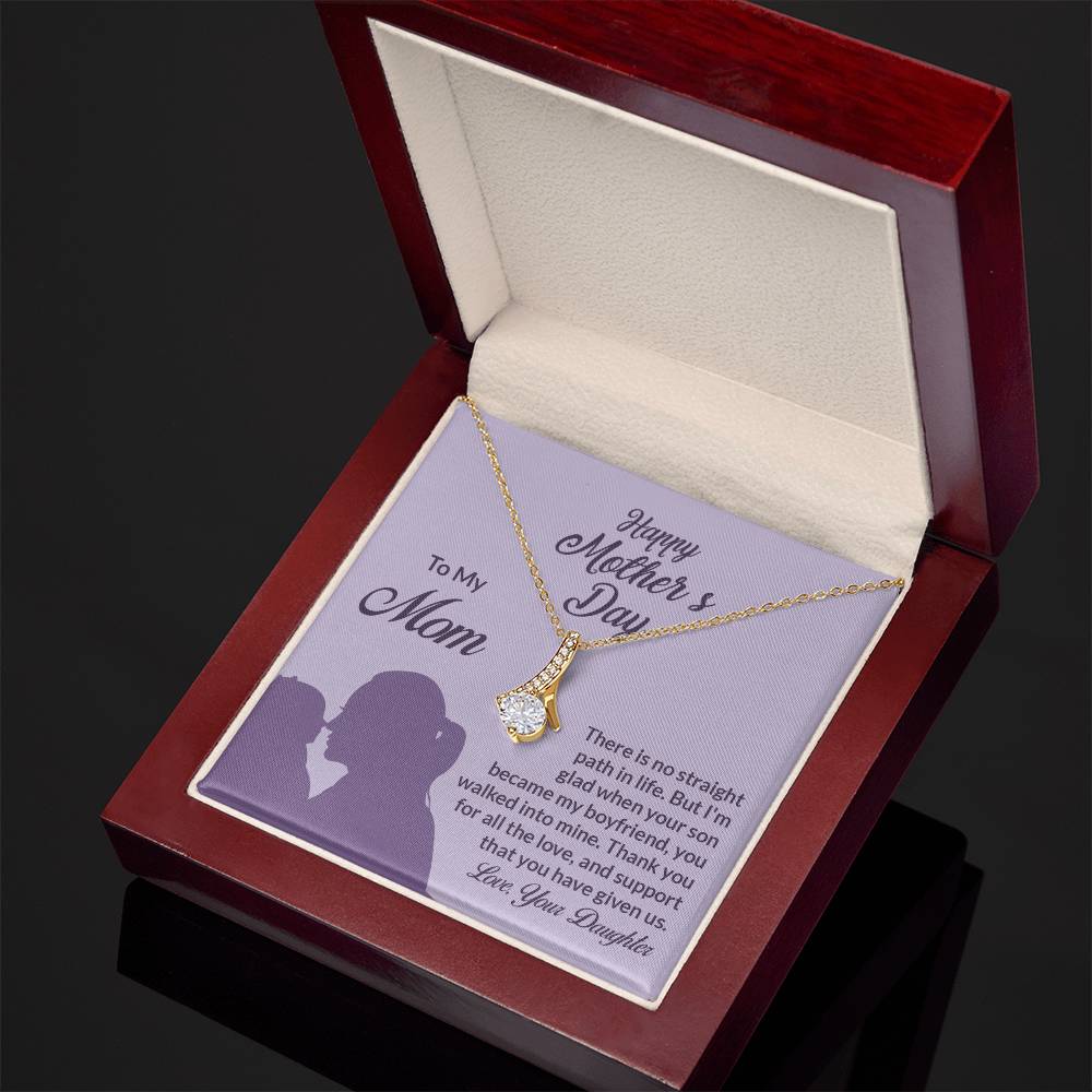 Alluring Beauty Necklace (Yellow & White Gold Variants)