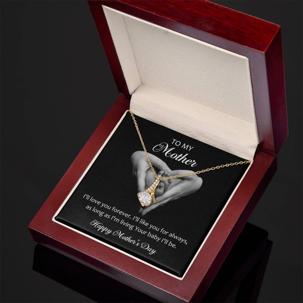 Alluring Beauty Necklace (Yellow & White Gold Variants)