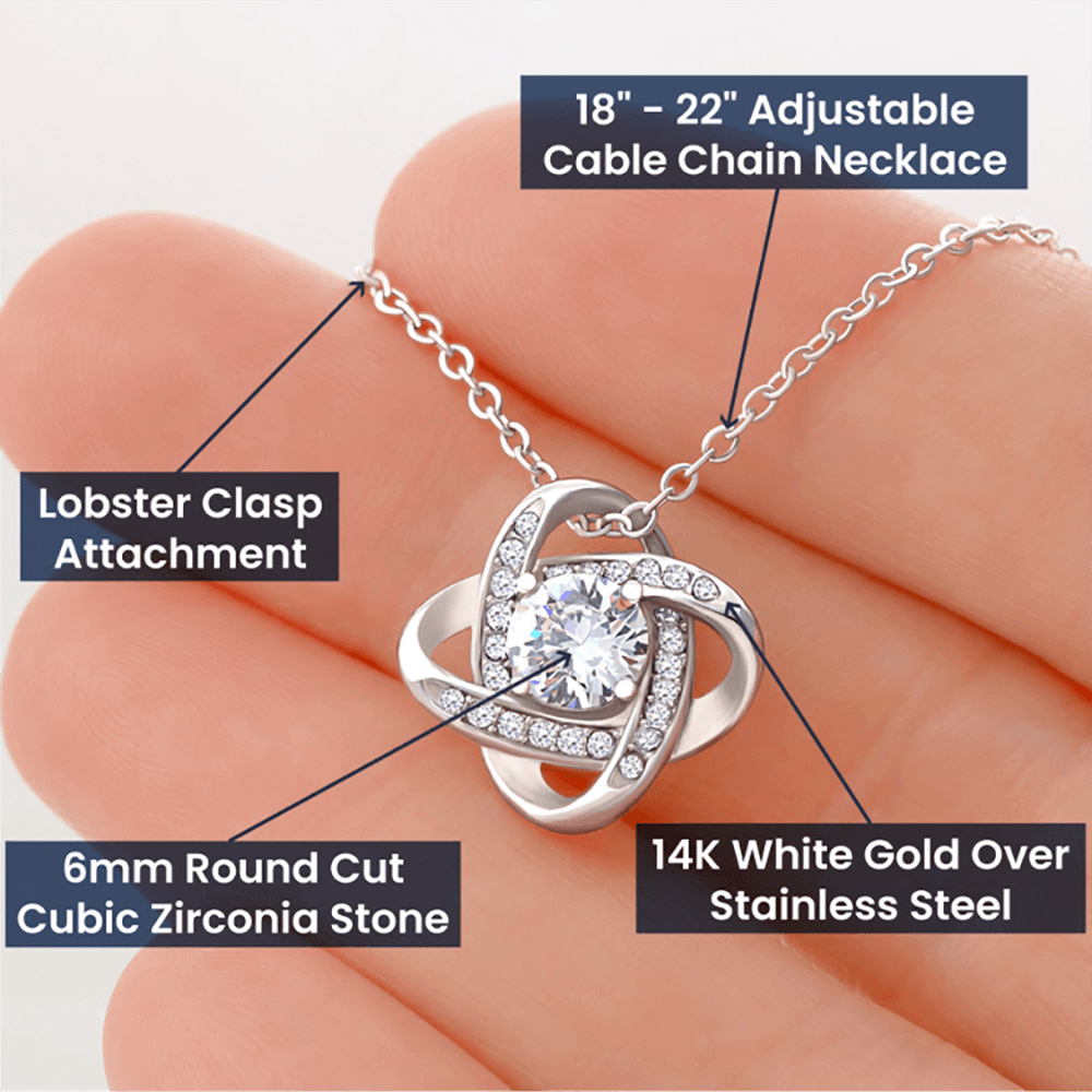 Searching for the ideal present for your beloved? Look no further! At Emporium Discounts, we offer a special Forever Love Necklace available in White Gold 14k or Yellow Gold 18k--buy now and enjoy 50% off! TO MY Beautiful Wife You are at the heart of all good things in my life- a warm, happy home, a beautiful family, and a love that never stops giving, supporting, believing. You make my life complete. I couldn't ask for more.