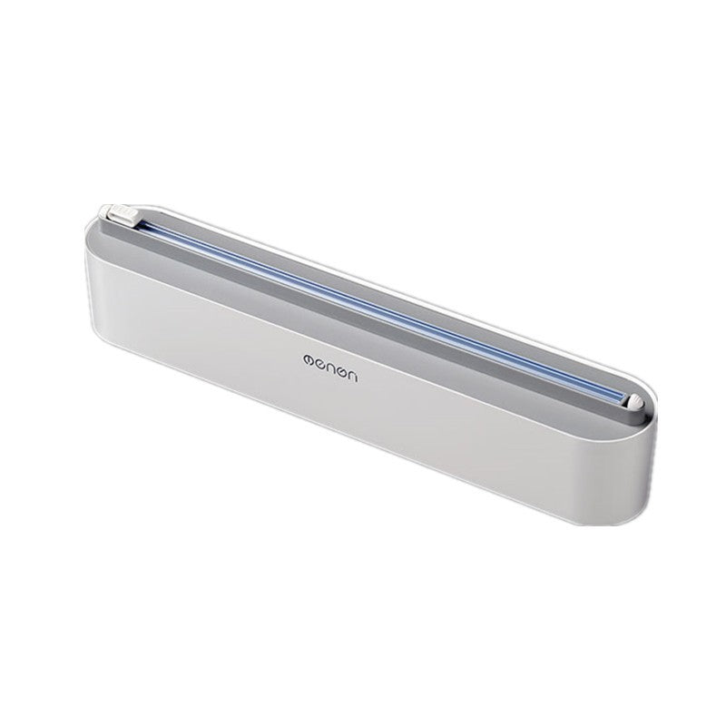 Upgraded Plastic Sharp Cutter Fixing Foil Cling Film Wrap Dispenser Fixed Refrigerator Storage Holder Kitchen Tool Accessories Emporium Discounts, Easy cut and strong material
