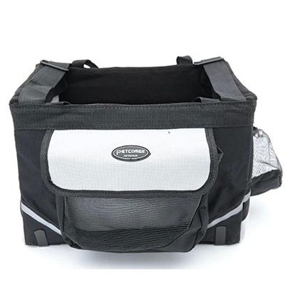 Portable Dog Bicycle Carrier Seat for small dog Emporium Discounts Colours Black