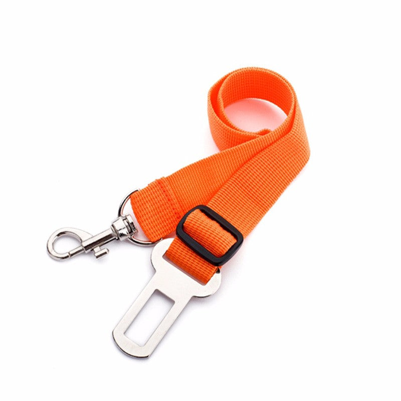 Dog car seat belt safety protector travel pets accessories dog leash Collar breakaway solid car harness