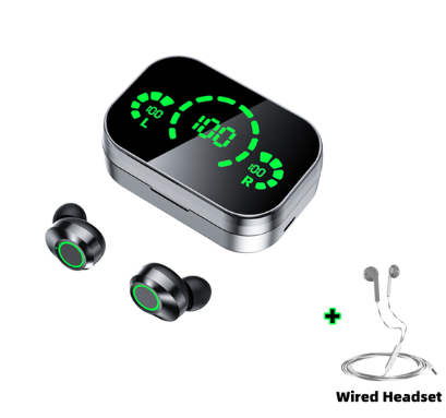 Upgraded LED soft light display, the remaining power of the earphones can be seen at a glance without opening the cover. Stable full-core upgrade 5.3-core upgrade chip, more stable transmission, easier connection, and smoother calls and songs. Graphene composite diaphragm is light in weight, fast in response and high in fidelity. Micro charges faster and takes longer. Noise-cancelling microphone for clear and easy speech in any environment Emporium Discounts