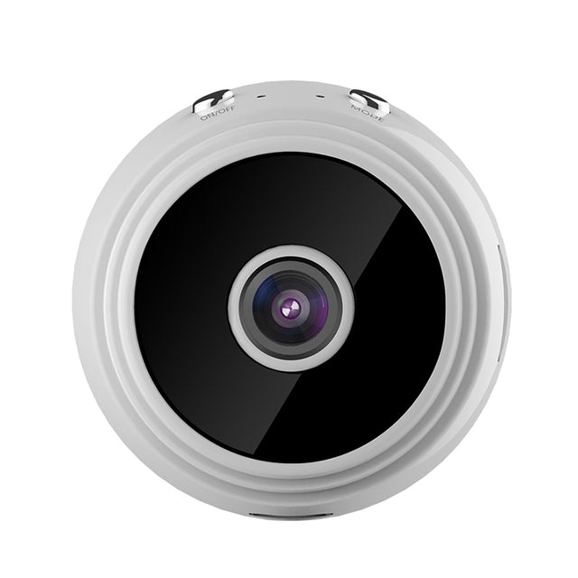 The Mini IP Camera Recorder offers 1080p Full HD resolution, night vision, and alarm notifications for viewing real-time activity. WiFi-enablement also allows access from anywhere. Check on your home or office while away and keep it secure no matter the distance.v