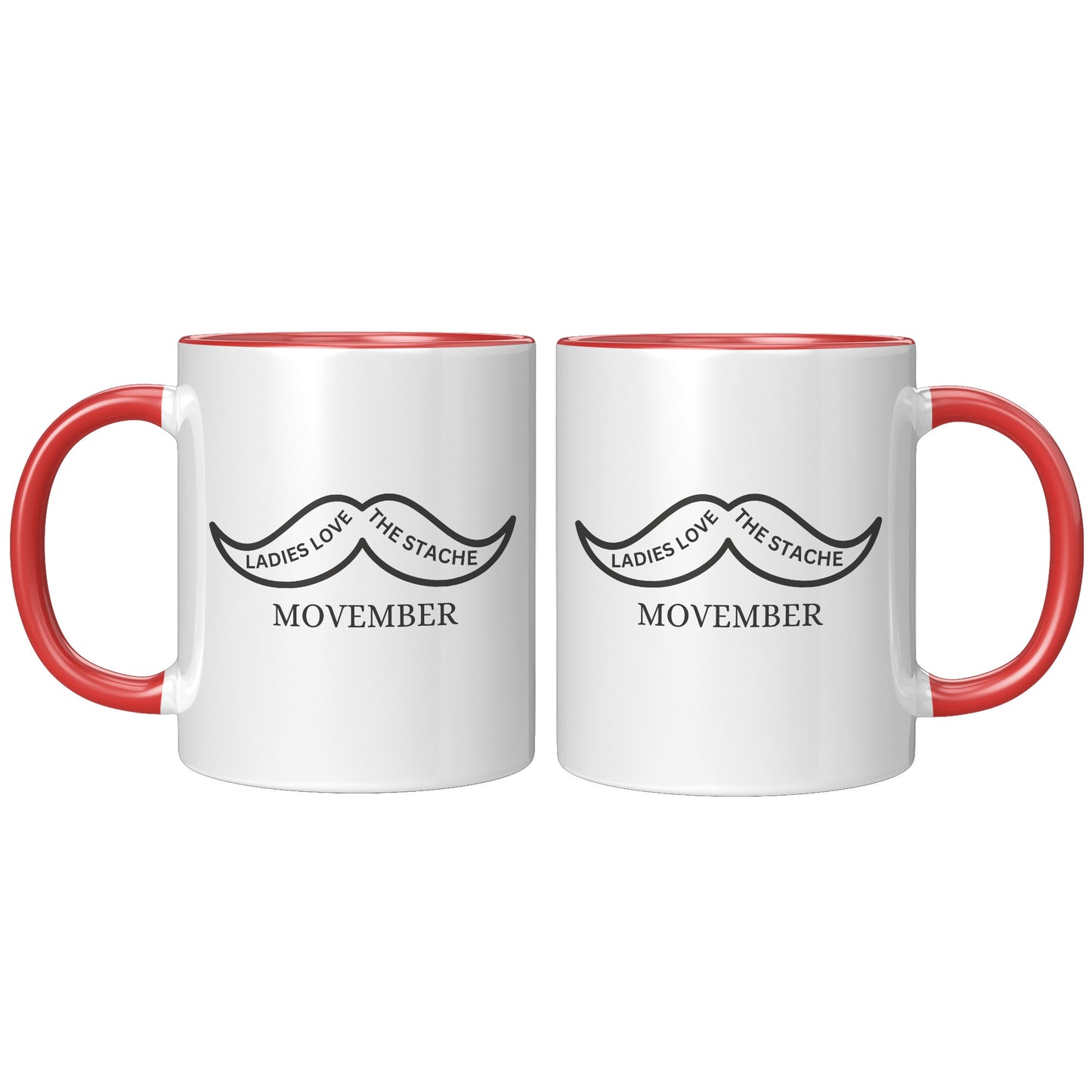 11oz Accent Movember Mug Design 1