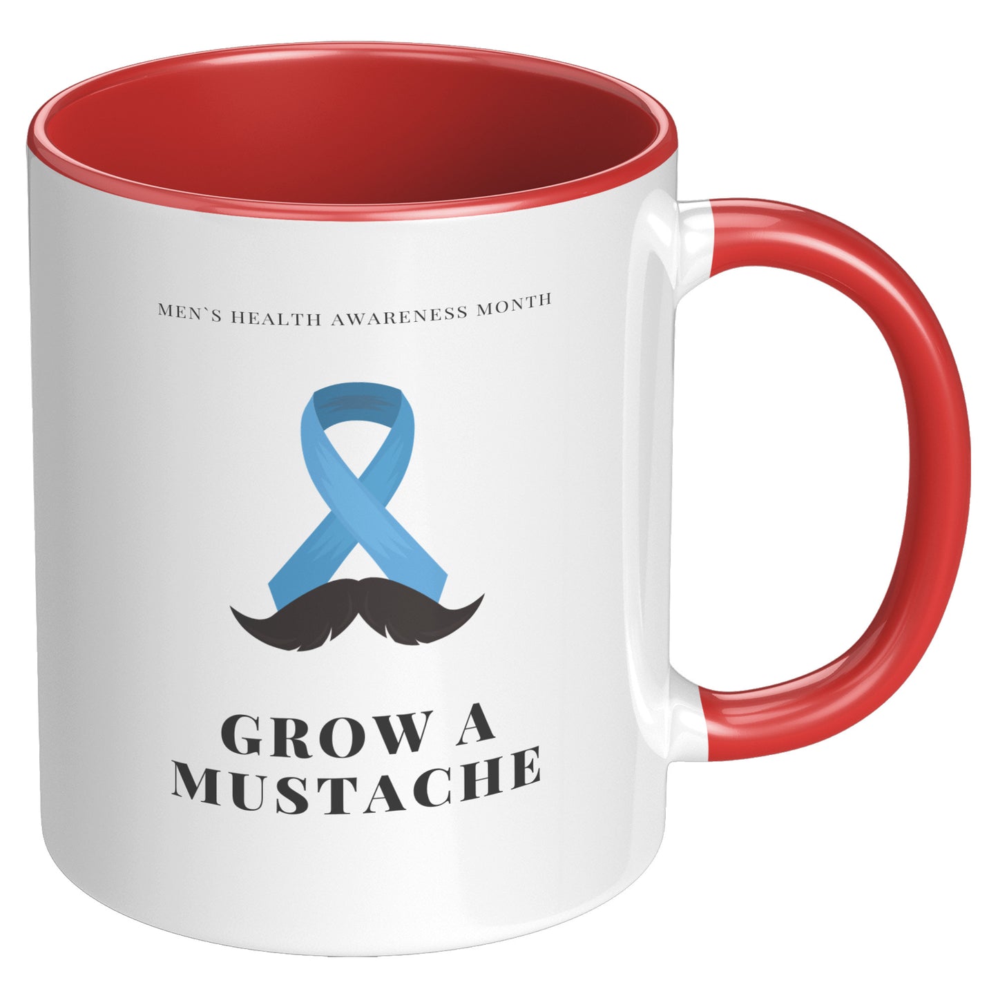 11oz Accent Movember Mug Design 3