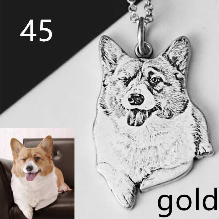 925 Silver Personalized Pet Memorial Photo Necklace Emporium Discounts