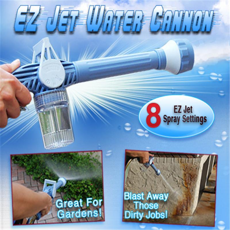 VILEAD ABS EZ Jet Adjustable Water Cannon Eight in One Multi-functional Water Cannon Gun Spray Garden Watering Car Washing Tools