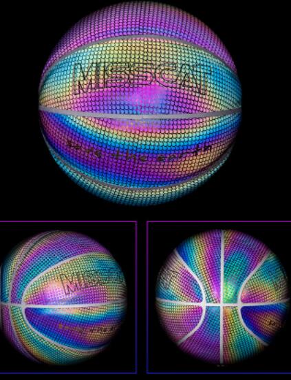 Glowing Luminous Fluorescent Basketball Night Game Basketball Emporium Discounts