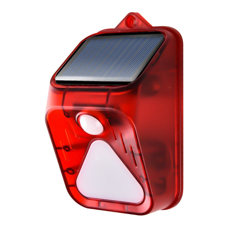 New Solar Alarm Light Human Body Sensing Remote Alarm To Drive Away Animals Solar Alarm Light Emporium Discounts
