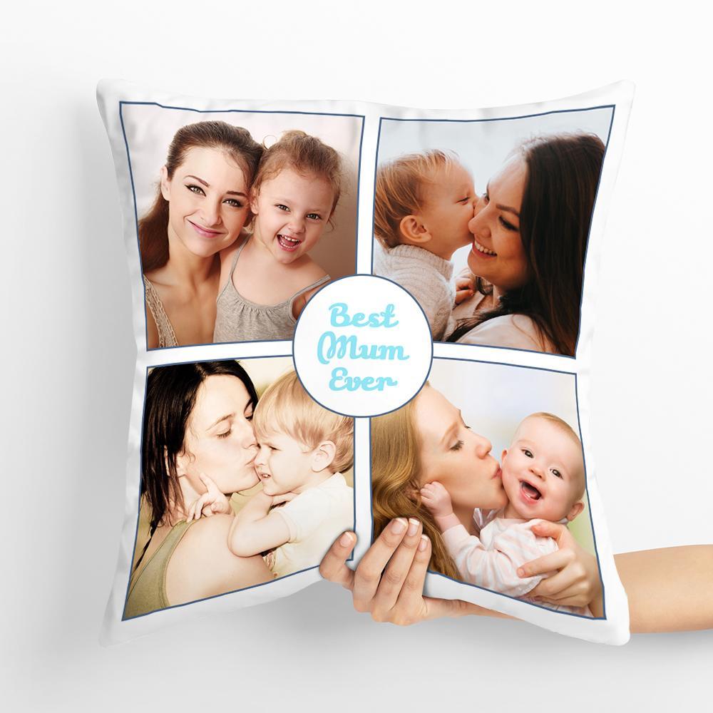Custom Collage Photo Pillow Personalized Cushion Pillowcase with Picture Emporium Discounts