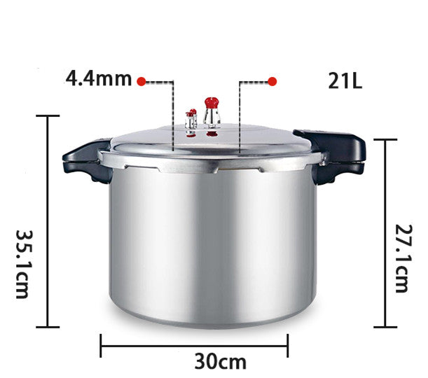 Thickened Explosion-proof Pressure Large Capacity Gas Induction Cooker Universal