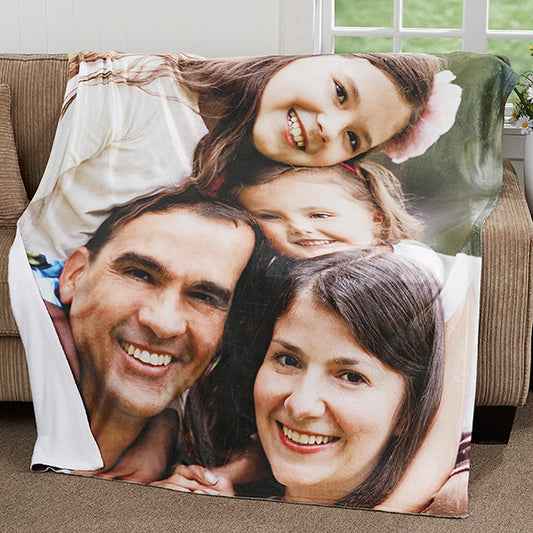 Personalized Picture Blankets Custom Photo Fleece Throw Blanket Emporium Discounts