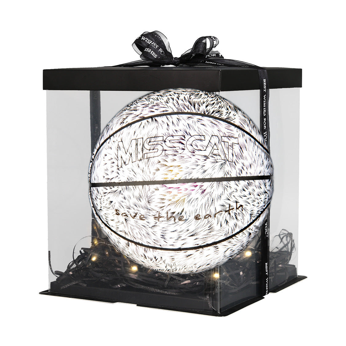 Glowing Luminous Fluorescent Basketball Night Game Basketball Emporium Discounts