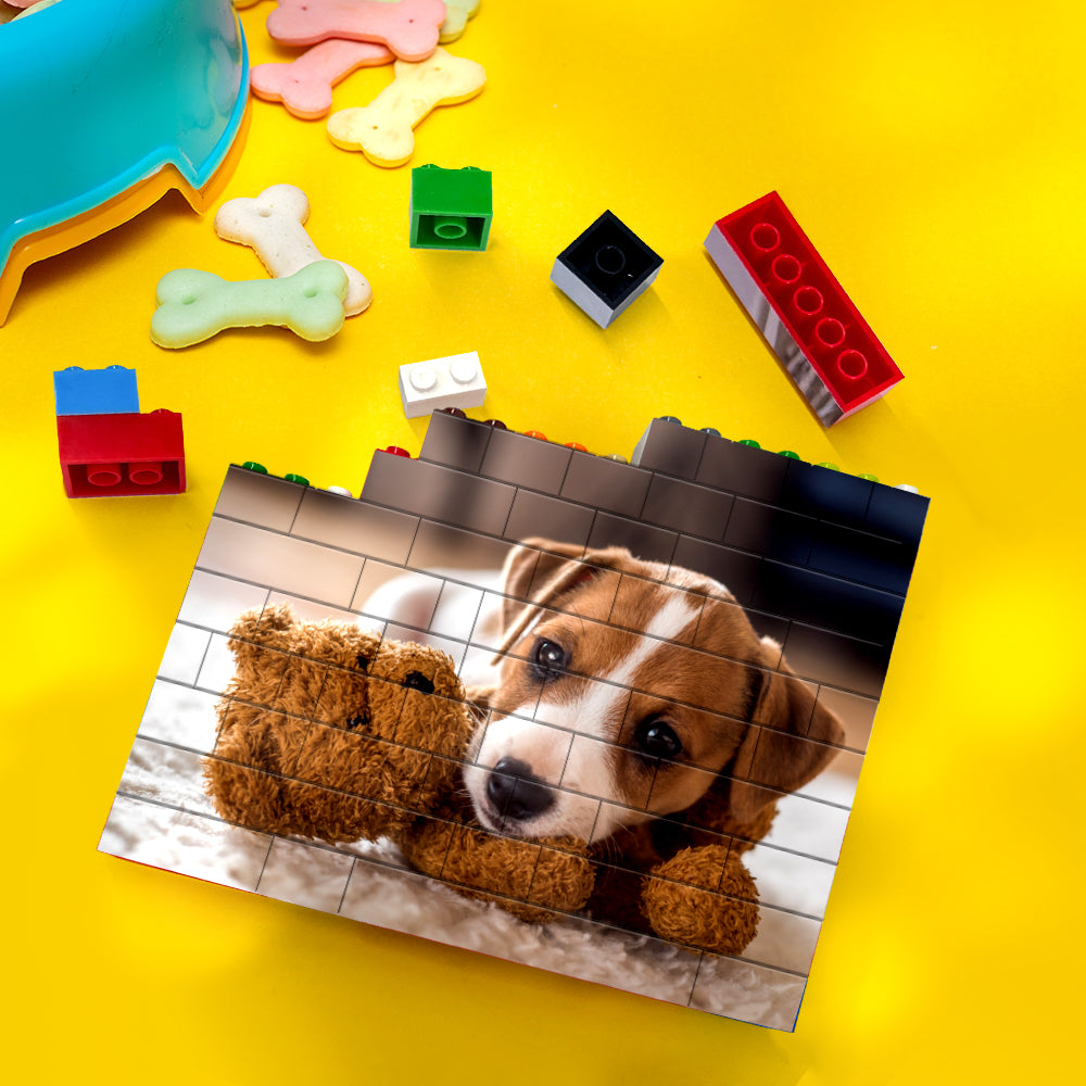 Custom Colors Brick Puzzles Personalized Photo Building Block Emporium Discounts