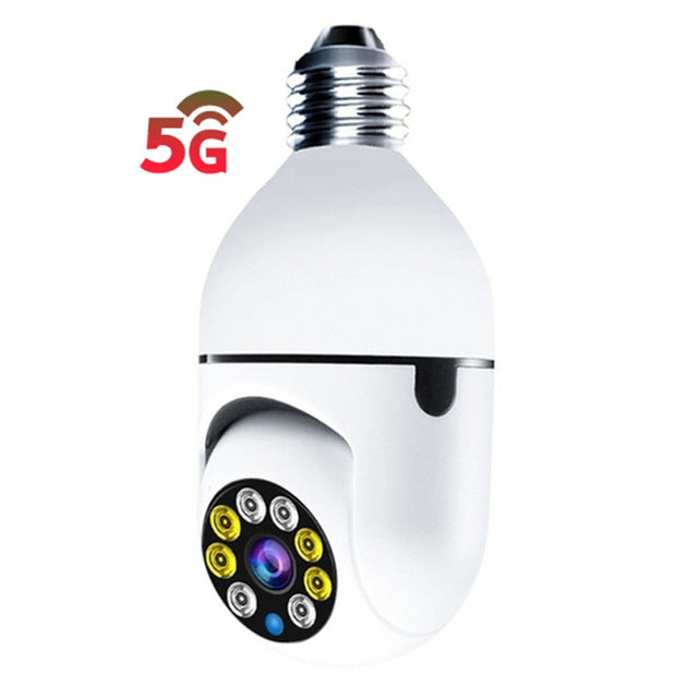 Seeking an affordable yet reliable surveillance camera? The Bulb Surveillance Camera is the ideal choice! This top-tier camera is perfect for home and business security, featuring night vision, human tracking, and WIFI connection. You can stay connected to your camera feed from anywhere, and with two-way audio talk, you can communicate with people on-site. Enjoy quality surveillance without breaking the bank with the Bulb Surveillance Camera.