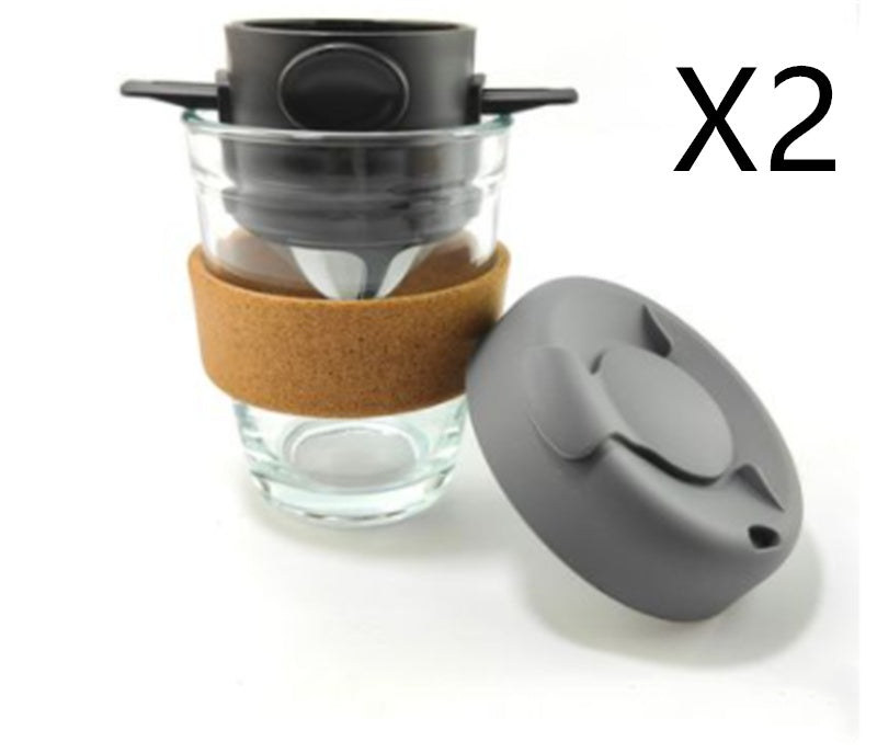 Foldable Portable Coffee Filter Stainless Steel Coffee Machine