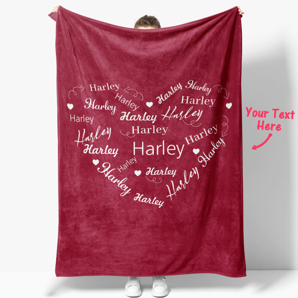 Personalized Blanket for Mom, Mother's Day, Gift, Valentine's Day Emporium Discounts