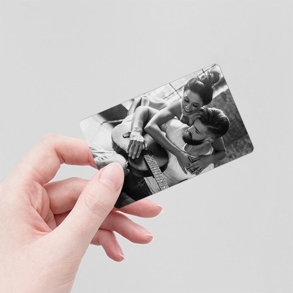 232428870907723780 This metal wallet insert card, featuring a lovely photo of you both, is the ideal gift for that special person in your life. Make a statement of love and commitment with the Photo Wallet Card - a timeless token of appreciation for every occasion.