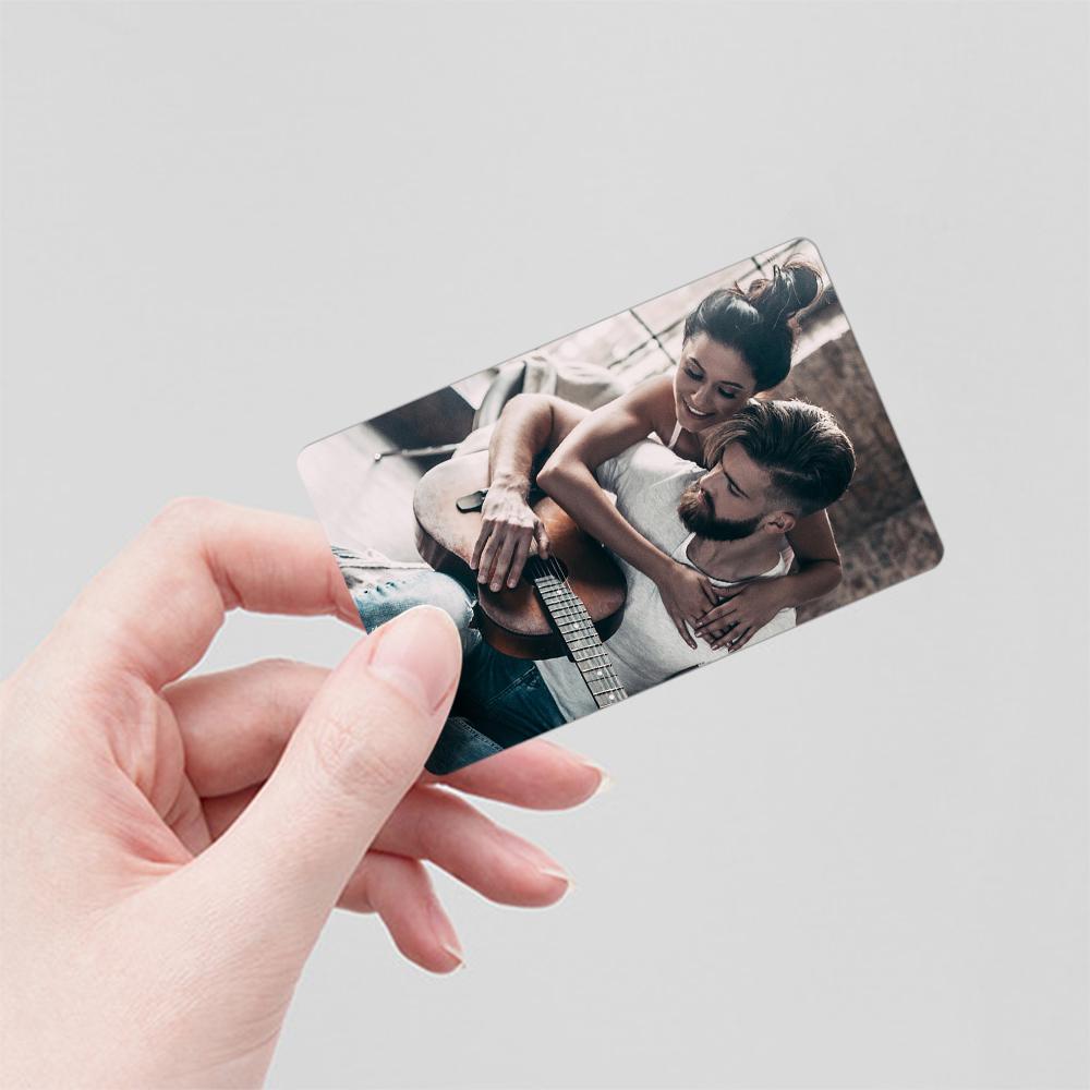 232428870907723782 This metal wallet insert card, featuring a lovely photo of you both, is the ideal gift for that special person in your life. Make a statement of love and commitment with the Photo Wallet Card - a timeless token of appreciation for every occasion.