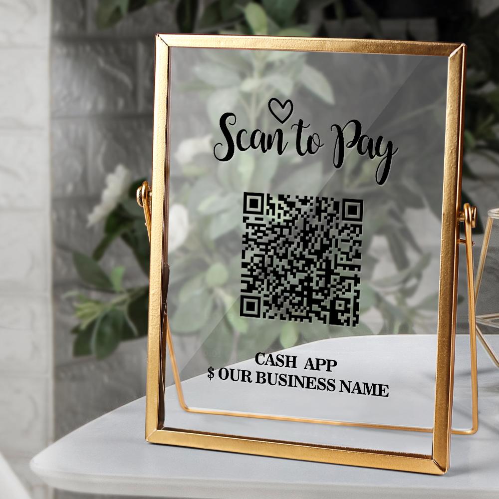Beautify your payments process with an Editable Scan to Pay Card! Our Canva Template QR Code Sign Template with CashApp & PayPal Sign makes it effortless for small businesses. Enjoy 100% editable customizability plus optional social media icons. Speed, convenience, & flexibility, all in one fantastic template - what’s not to love?