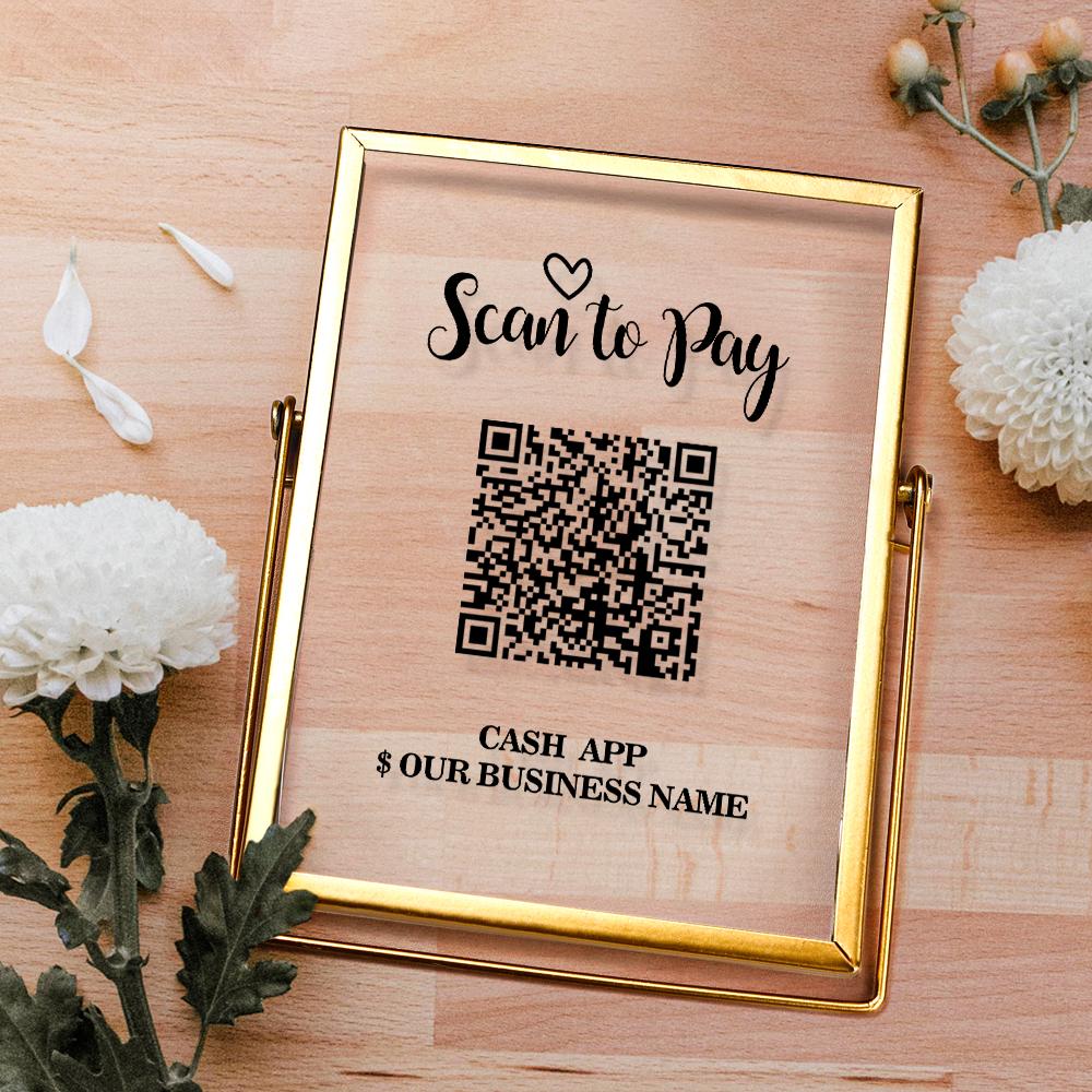 283136987861352450Beautify your payments process with an Editable Scan to Pay Card! Our Canva Template QR Code Sign Template with CashApp & PayPal Sign makes it effortless for small businesses. Enjoy 100% editable customizability plus optional social media icons. Speed, convenience, & flexibility, all in one fantastic template - what’s not to love?