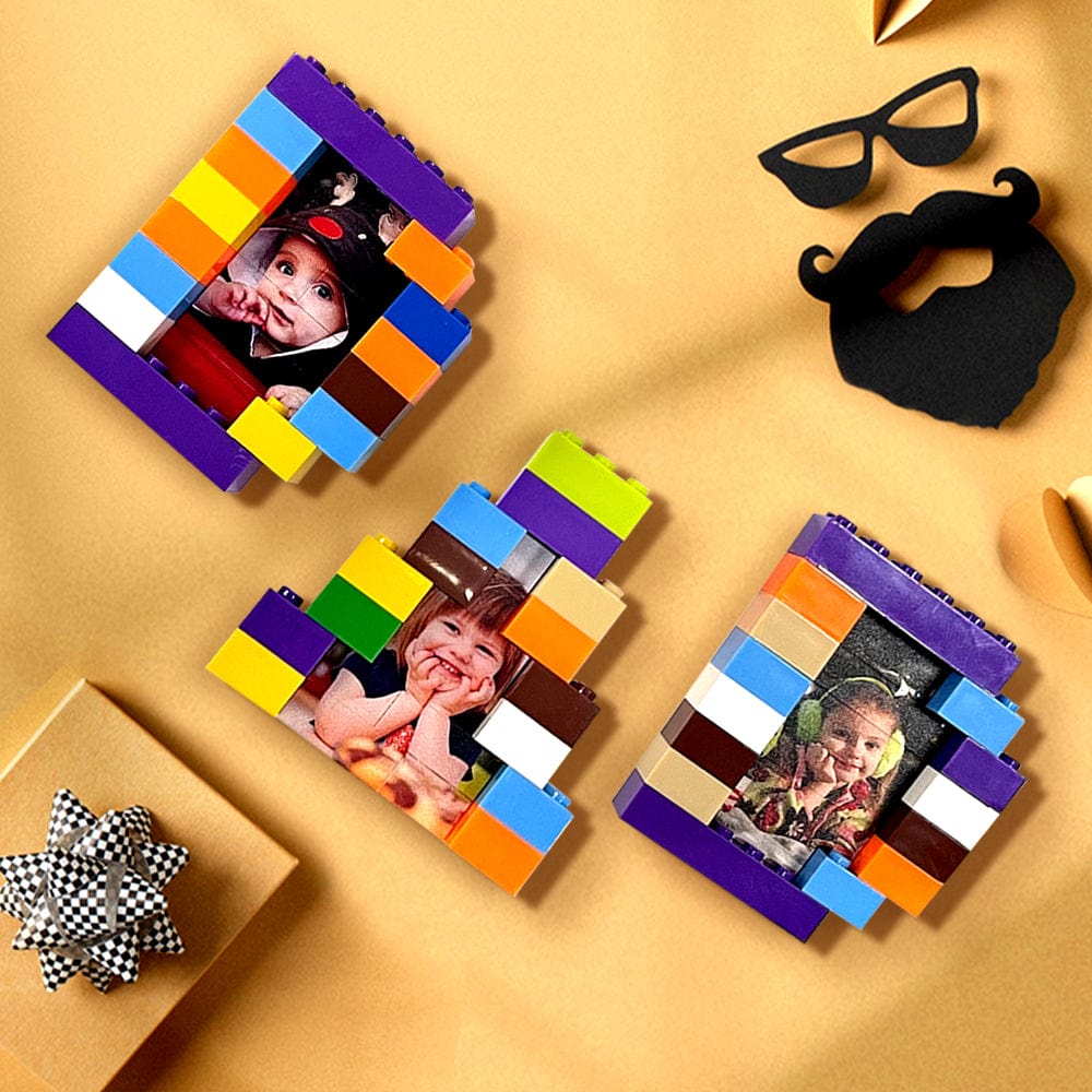 Custom Dad Building Brick Puzzles Personalised Photo Building Blocks Emporium Discounts