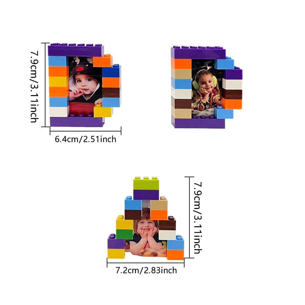 Custom Dad Building Brick Puzzles Personalised Photo Building Blocks Emporium Discounts