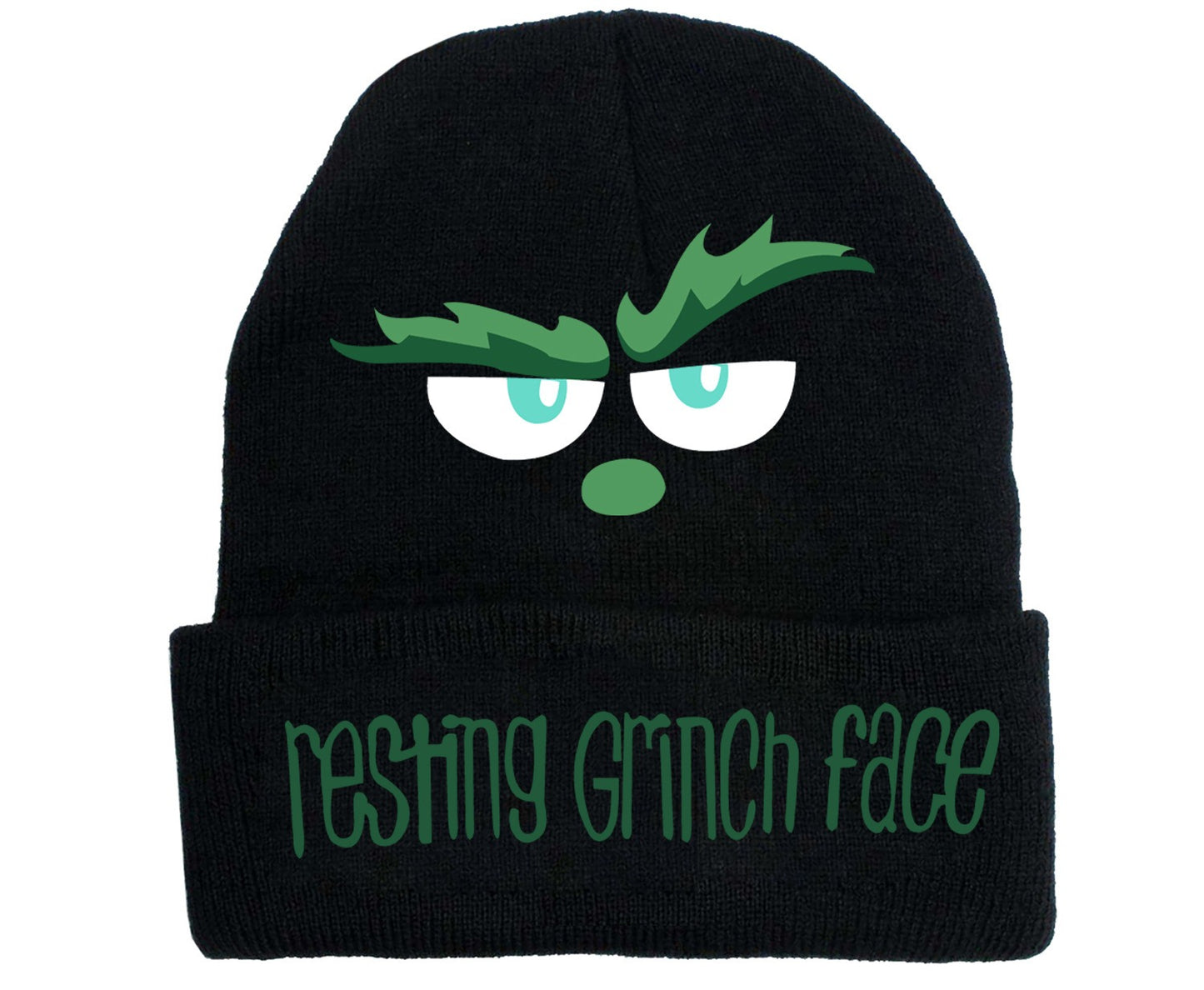 Christmas New Thread Wool Grinch Hat Knitting