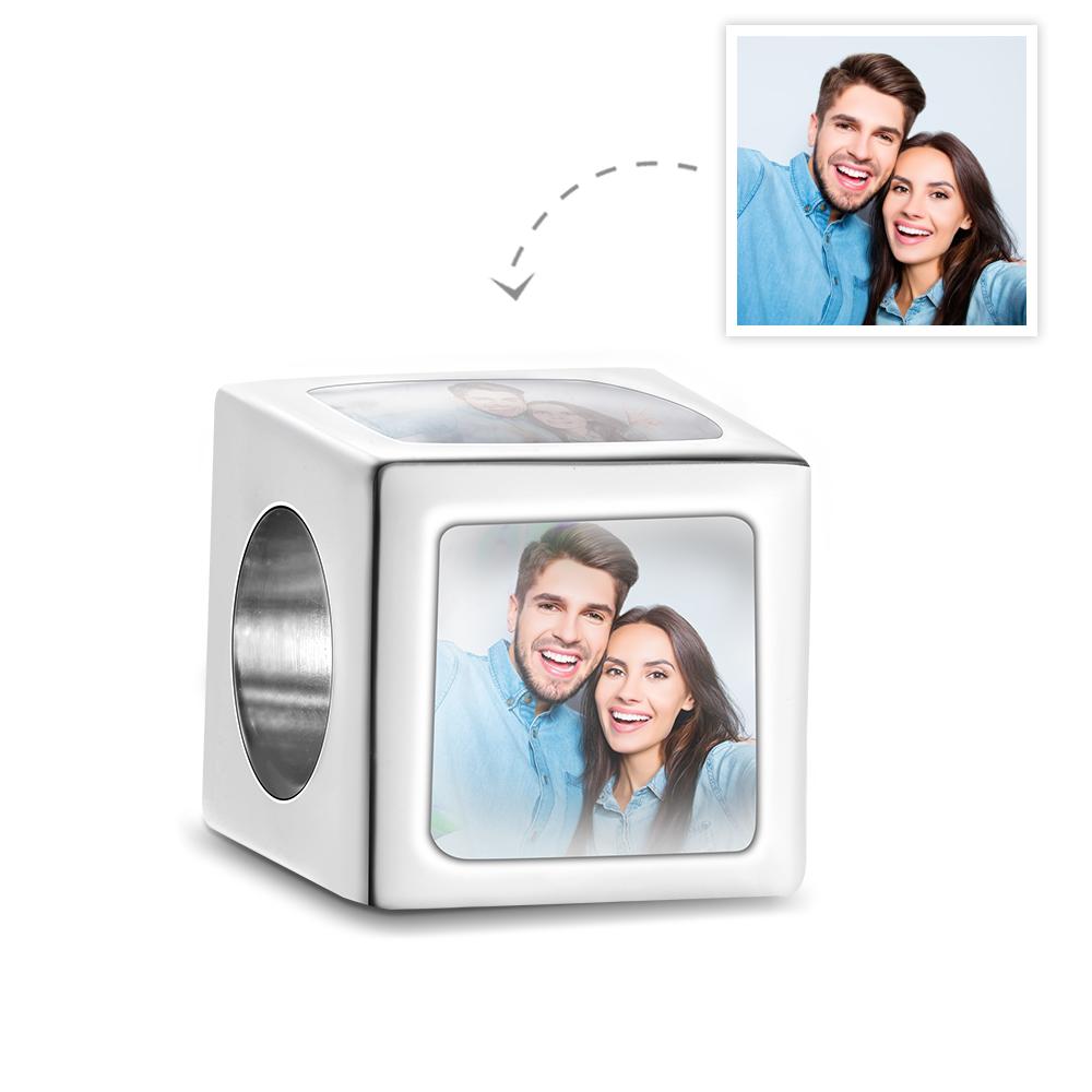 Uniquely customize our four-sided photo copper charm. High-quality copper, each side with your favorite photos. Creative & sentimental, perfect gift for any woman. Birthday, anniversary, or just because. Order now at Emporium Discounts