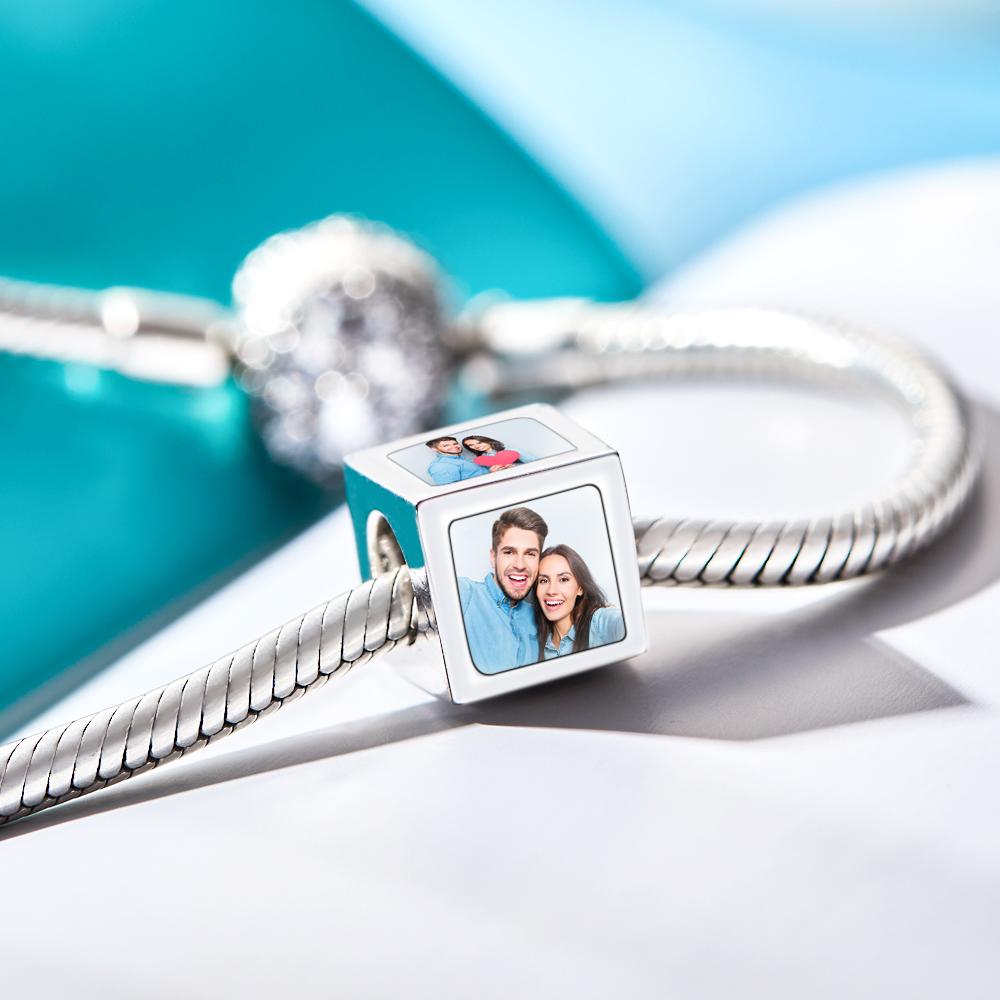 Uniquely customize our four-sided photo copper charm. High-quality copper, each side with your favorite photos. Creative & sentimental, perfect gift for any woman. Birthday, anniversary, or just because. Order now at Emporium Discounts