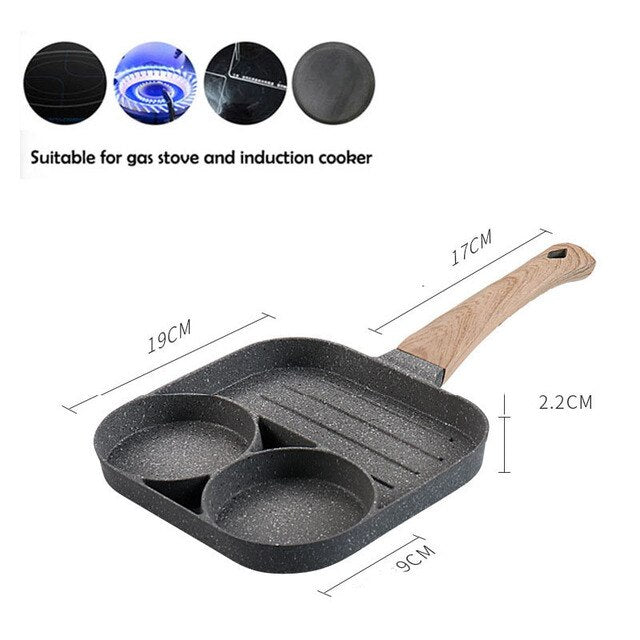 Four-hole Omelette Pan