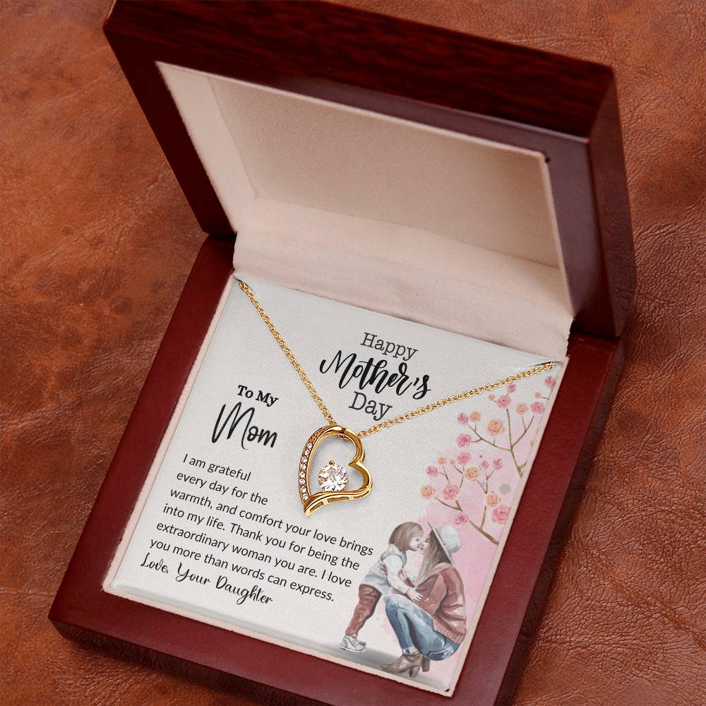 Happy Mother's Day Forever Love Necklace