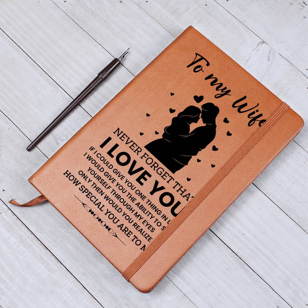 To My Wife, Never Forget That I LOVE YOU Leather Journal Emporium Discounts