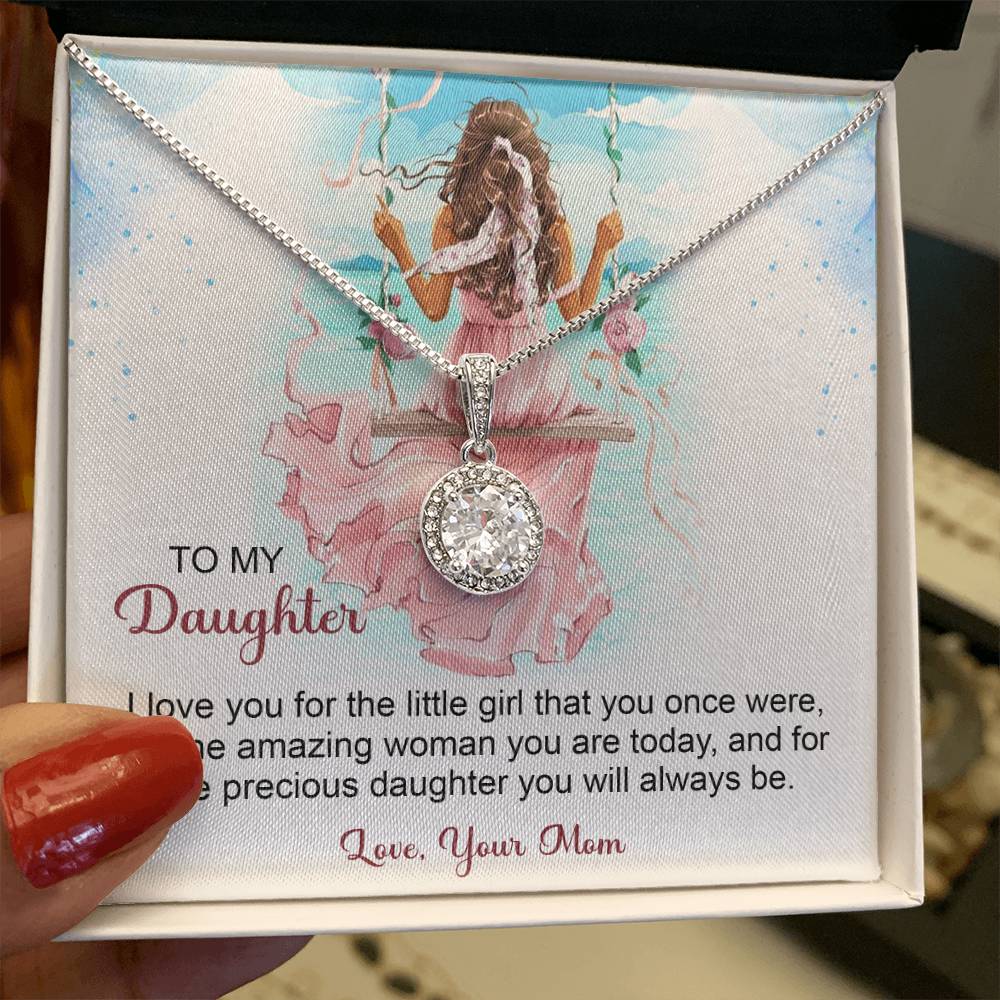 To My Daughter Eternal Hope Necklace