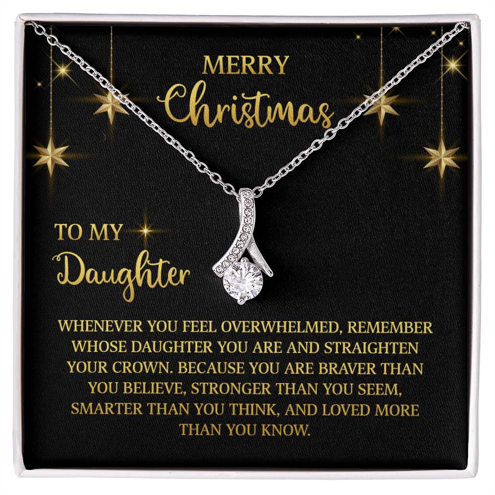 To My Daughter Merry Christmas