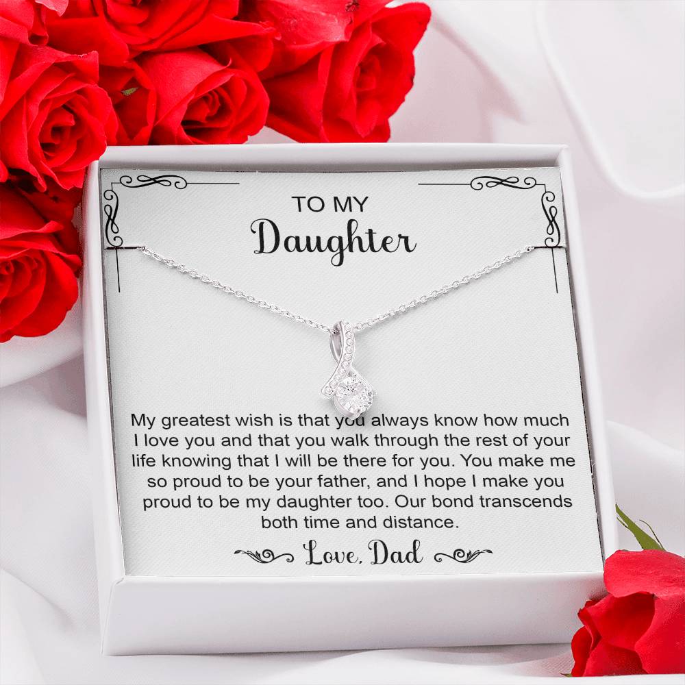 To my Daughter Love Dad