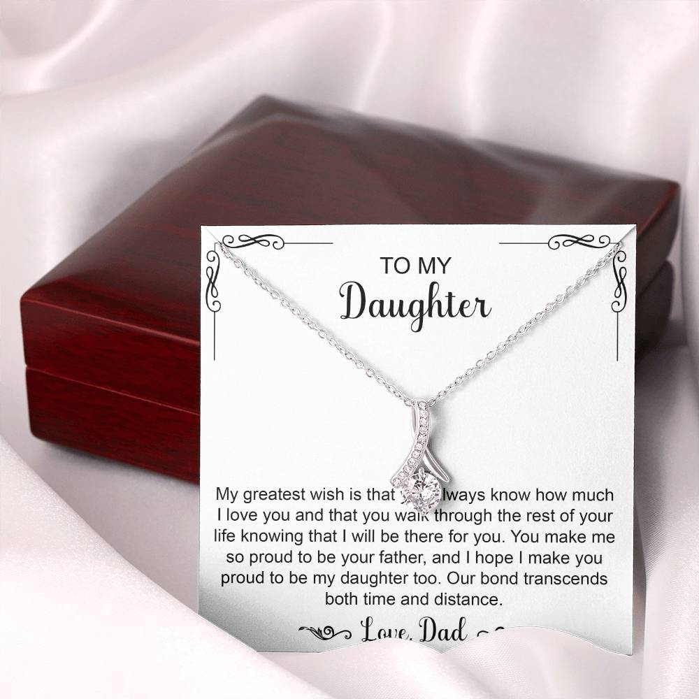 To my Daughter Love Dad