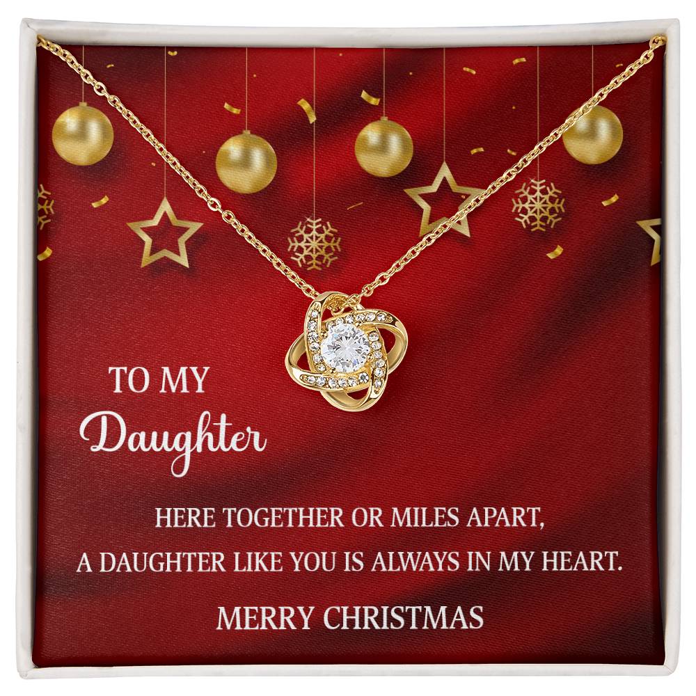 To My Daughter Merry Christmas