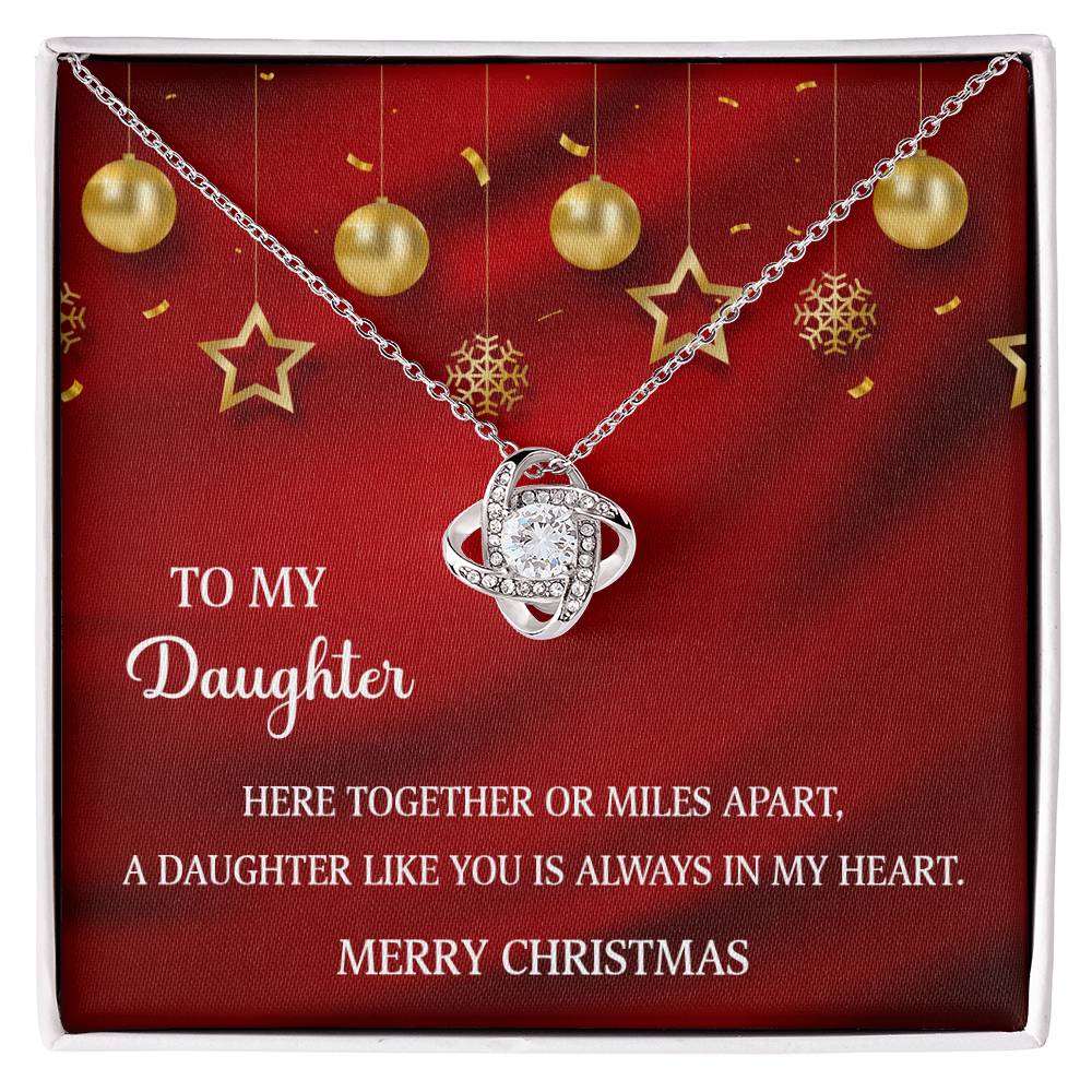 To My Daughter Merry Christmas