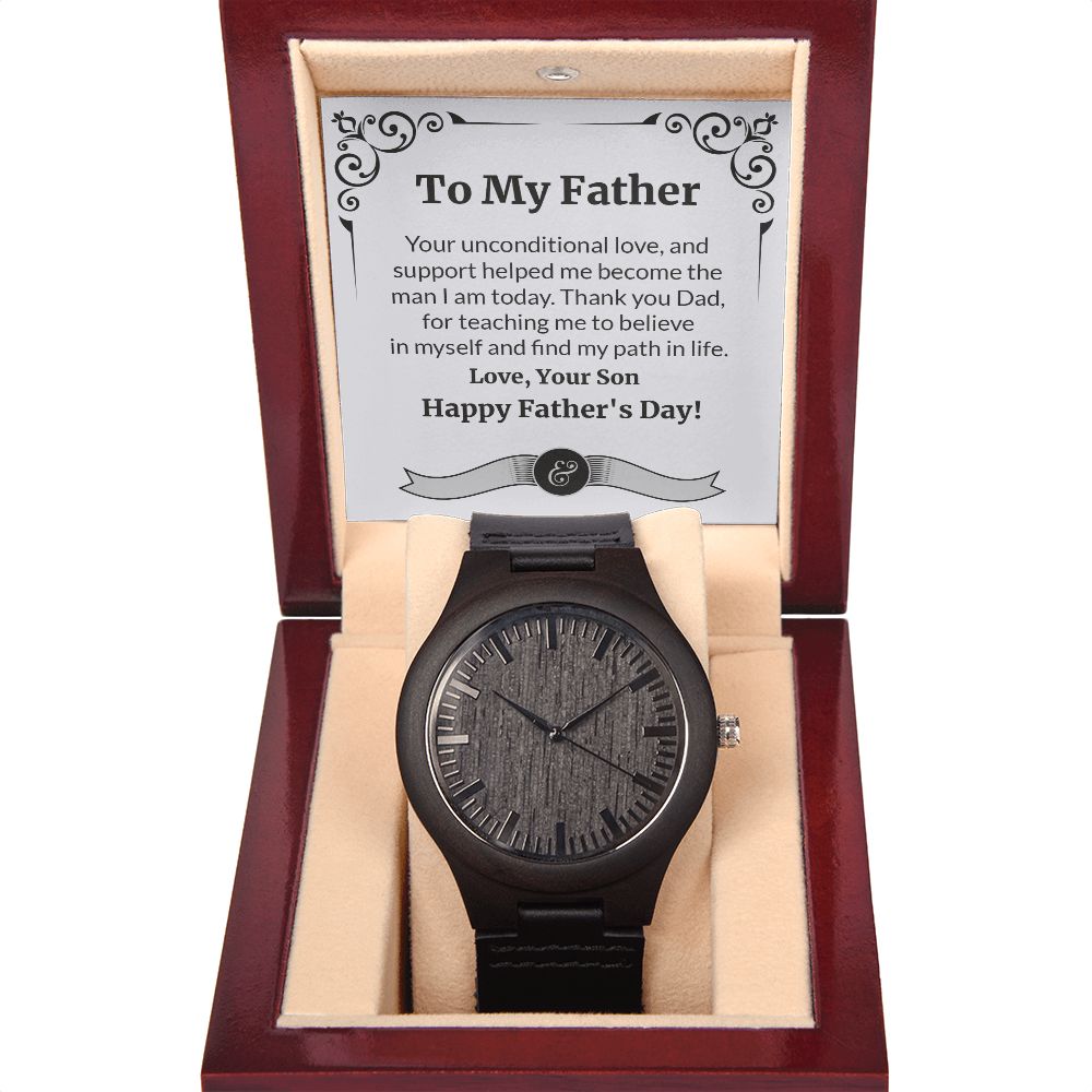 Make this Father's Day one to remember with the classic and stylish Men's Openwork Watch. With its sleek design and comfortable fit, this timeless accessory is sure to be a welcome addition to your father's wardrobe. Surprise your dad with a gift that speaks to just how much your love and appreciate him.