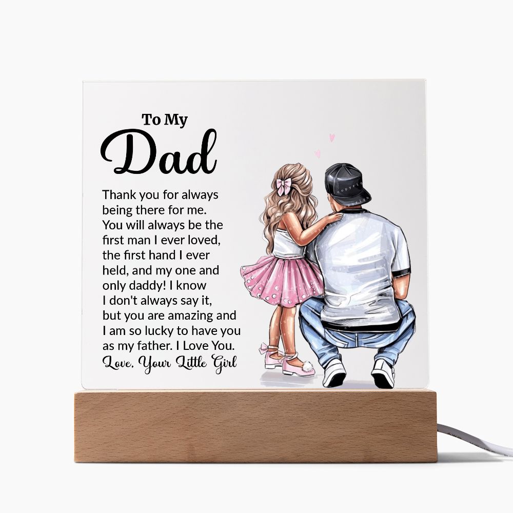 Love Your Little Girl Happy Father's Day or birthday