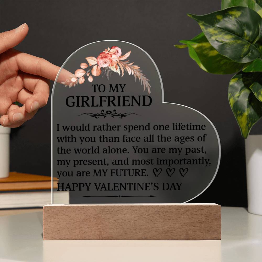 To My Girlfriend Happy Valentine's Day